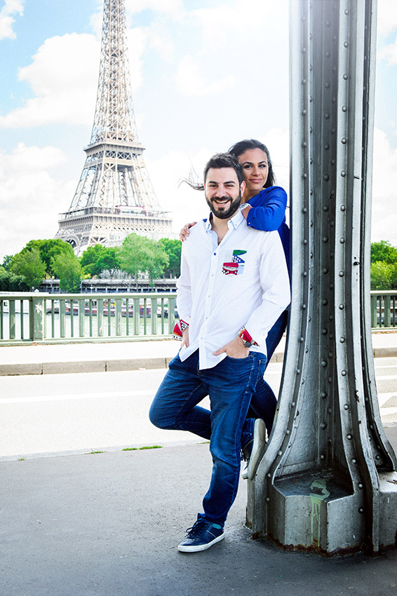 Séance photo de couple à Paris