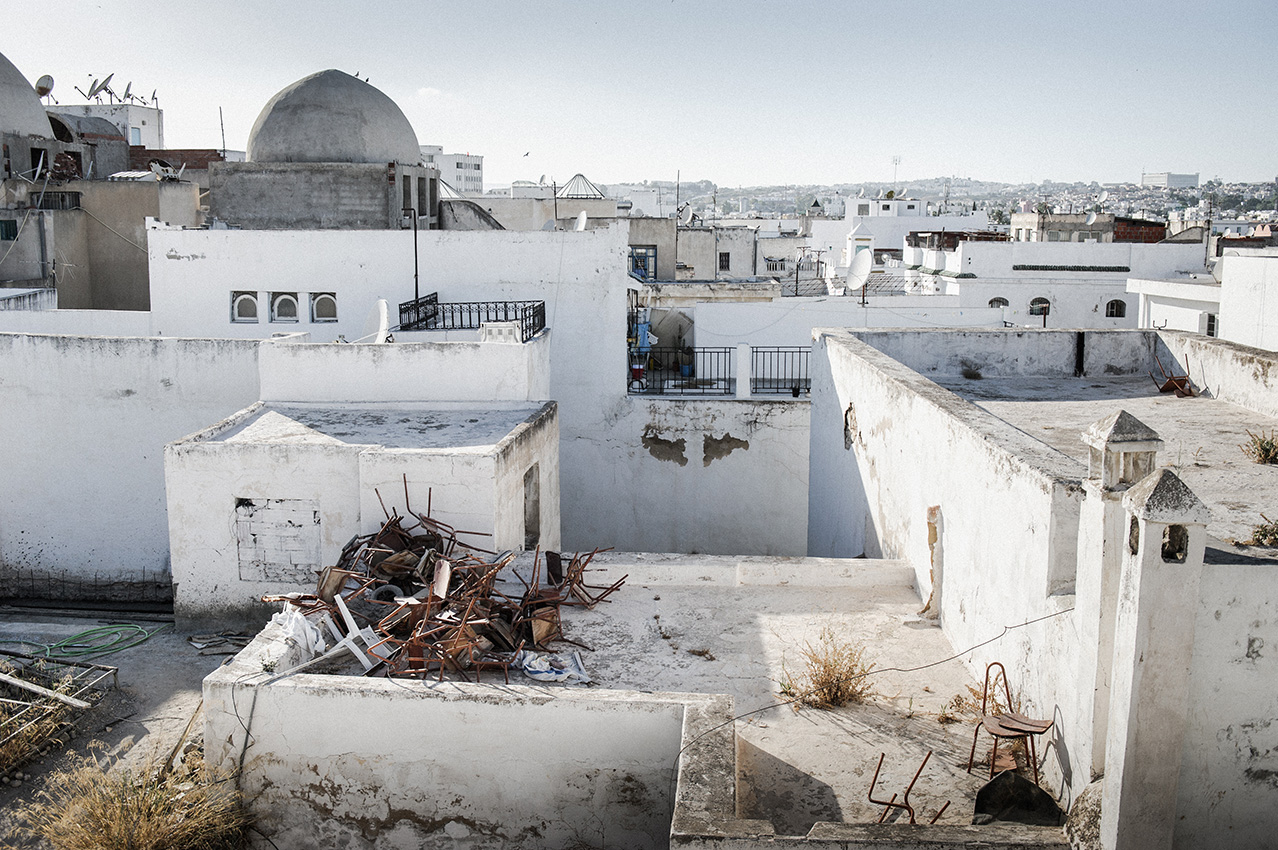 Vue sur les toits de la médina de Tunis en Tunisie par Sylvain Gelineau Photographe Professionnel à Toulouse