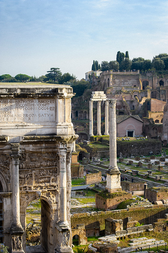 Ruines à Rome par Sylvain Gelineau Photographe Professionnel à Toulouse
