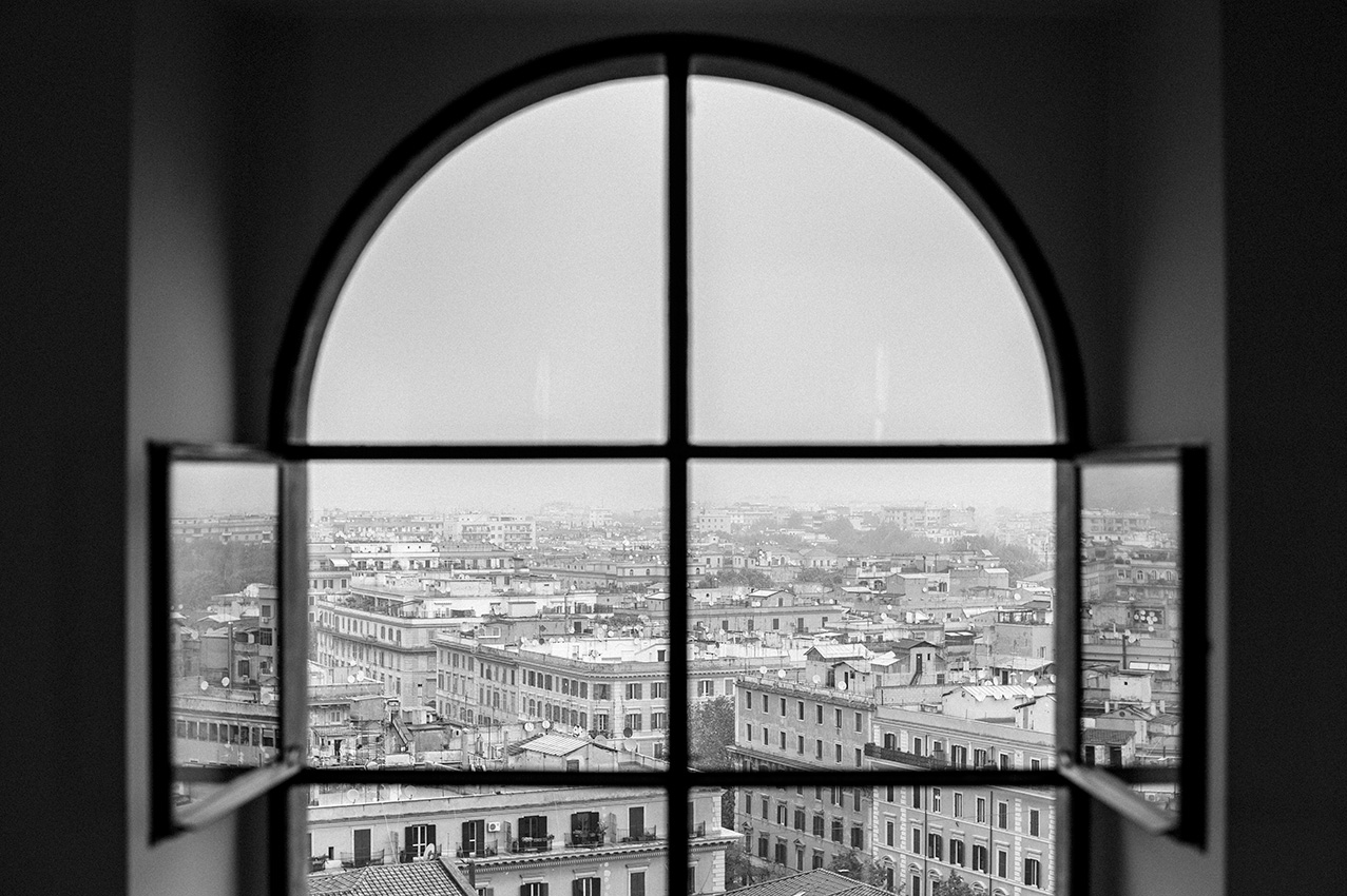 Vue sur Rome depuis le musée du Vatican par Sylvain Gelineau Photographe Professionnel à Toulouse