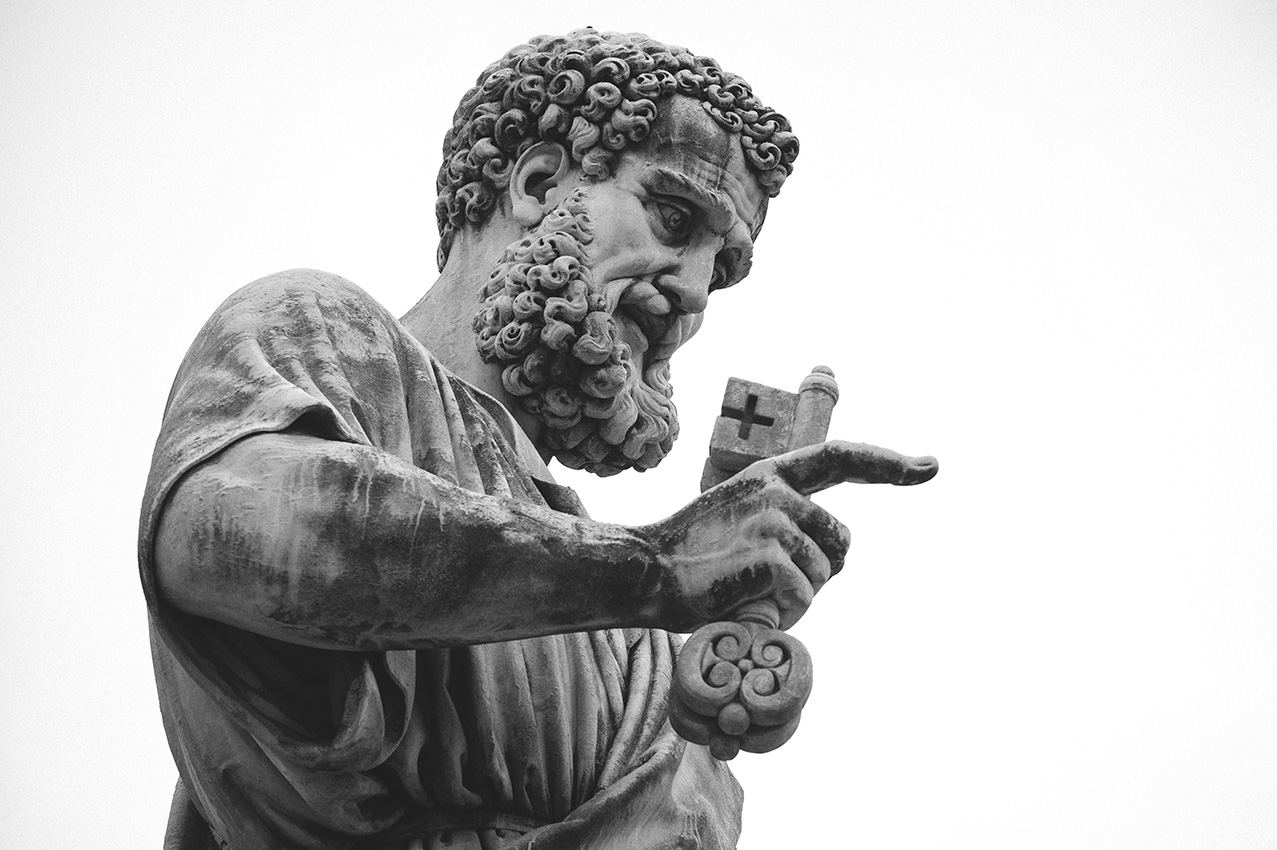 Statue de Saint-Pierre au Vatican par Sylvain Gelineau Photographe Professionnel à Toulouse